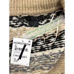 RDI  Fair Isle Collared Sweater XL Beige Nordic Knit Split Neck NWT Nordstrom Photo 9