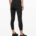 Lululemon  Fast and Free 25” Heritage 365 Camo Deep Coal Multi Leggings Photo 1