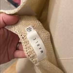 MABLE: Cream Knit Dress/Coverup Tan Size M Photo 8