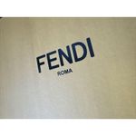 Fendi  FFREEDOM Satin CLOTH HEELS With Embellishment NEW Dustbag Box Etc 38 Photo 10