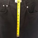 New Look Super Dark / Black Tall High Rise Raw Hem Denim Jeans Size US 6 Photo 8