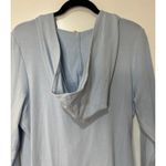 OGL Surplice Ruched Pullover Hoodie Baby Blue Size 2XL NWT Wrap Top Work Office Photo 10