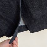 Banana Republic Sleeveless Denim Dress Women's Size 4 Dark Rinse Wash Slit Neck Photo 8