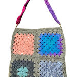 Hand‎ Made Granny Square Crocheted Purse Photo 0