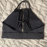 Nike Black Sports Bra with Rainbow Detail Photo 2