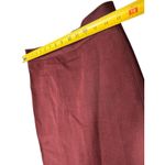 Banana Republic Burgundy Pencil Skirt | Size 6 | Back Zip Slit Career Midi Skirt Photo 3