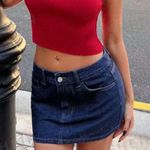 Forever 21 Dark Denim Skirt Photo 1