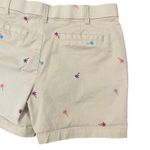 Rafaella  Cream Shorts with Multicolor Embroidery Photo 4