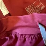 FIGS Womens maroon burgundy  SCRUB bottoms Photo 1
