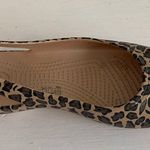 Crocs  Kadee Animal Print Cut Out Flats Shoes Sz 7 Photo 5