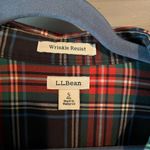 L.L.Bean  non iron button down plaid shirt Photo 2