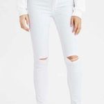American Eagle White  jeans long Photo 2