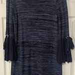 ViVi By Violet Weekend Women's Blue and Black Sweater Dress Size M Size M Photo 0