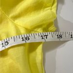 Chaser Women’s Yellow V-Neck Tee Shirt | Size Small | Summer Beach Fun Photo 4