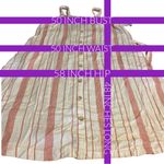 Sonoma OFF WHITE AND FADED RED STRIPED SUN DRESS NWT (2X) Photo 11