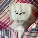 Rails  BRAND RED MAGENTA BLUE STRIPED BUTTONDOWN SHIRT ONE POCKET SIZE XS Photo 2