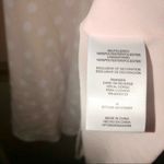 Gianni Bini GB  Ruffle Flutter Sleeve Tie Polka Dot Mini Dress Pink‎ White Medium Photo 4