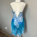 In Bloom  Bella Ombre Lace Blue Print Size Small Photo 4