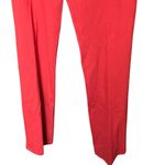 Betabrand  Red Christmas 🎄 Pull on Straight Leg pants Large 756 Photo 5