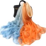 Women’s Multicolor hombre scarf Blue Photo 1