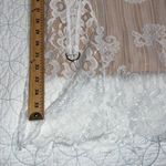 TwoTwinStyle medium white summer lace dress boho sexy padded adjustable garter Photo 6