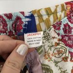 Handmade Vintage Boho Patchwork Harem Pants With Elastic Waist & Drawstring women's small Photo 7