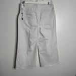 NYDJ NWOT Wide Leg Crop Denim In Optic White Cool Embrace Size 6 Petite Photo 2