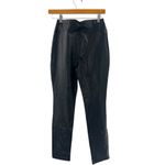 Tuckernuck NWT  Black Faux Leather High Waist Leggings Sz S Photo 2
