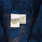 Victoria's Secret Vintage 1980's Nightgown & Robe Teal Sz Large Photo 14