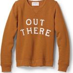 REI “out there” crewneck graphic fleece sweatshirt Brown Size XS Photo 0