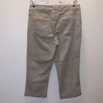 Time And Tru  mid Rise capri jeans tan Photo 4