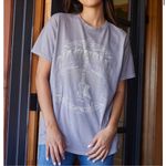 VICI NWOT  Goodie Two Sleeves Oversized Nashville Shirt, Large, Gray Photo 2