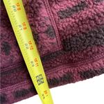 Carhartt  Relaxed Fit Fleece‎ Pullover Size M Port Maroon Southwestern New Photo 11