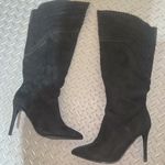 Boutique Black faux suede boots Photo 1
