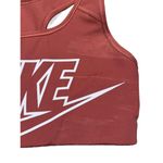 Nike Womens  445687 Coral Pink Orange Red Polyester Racerback Sports Bra Size M Photo 4