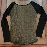 Miss Me Y2k Style Cheeta Print Gold Mesh Long sleeve shirt Photo 2