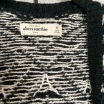 Abercrombie Kids Cardigan Black White Medium Size XS Photo 4
