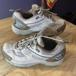 New Balance  Cream and Brown Sneakers Photo 3