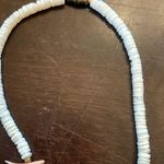 Peach and White Shell Choker Photo 2