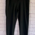 Nicole Miller Sport Black Athletic Leggings Womans Size Large Photo 0