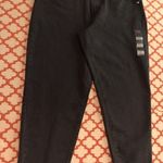 Levi's SilverTab Womens High-Waisted Mom Jean Charcoal Gray Tapered Leg Sz 32x27 Photo 3