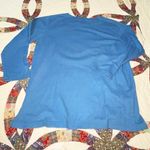 Grandma Embroidered Long Sleeve Shirt Blue Size XL Photo 1