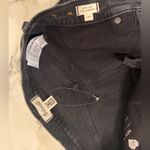 Madewell NWOT Kick Out Full Length Jeans Sold Out 28P small tear waist easy fix Photo 10