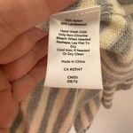 Talbots Gray Cream Stripe Lambswool Blend Open Cardigan Sweater 3XL Photo 3