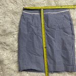 The Limited Women's  Blue White Polka Dot Pencil Skirt Size 2 Photo 2