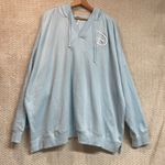 2025 Park Blue Cinderella Castle Hoodie D Sweatshirt Disney World 3X Photo 0