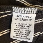 Habitat  Striped Black White Dress Size Large NWT Photo 12