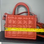 Steve Madden NWT  BNIKO QUILTED CROSSBODY BAG W GUITAR STRAP GINGER NEW Photo 6