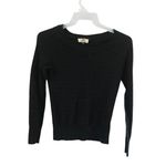 Lei Size medium black long sleeve sweater Black Photo 1