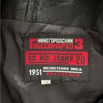 Vintage Black Leather High Photo 5